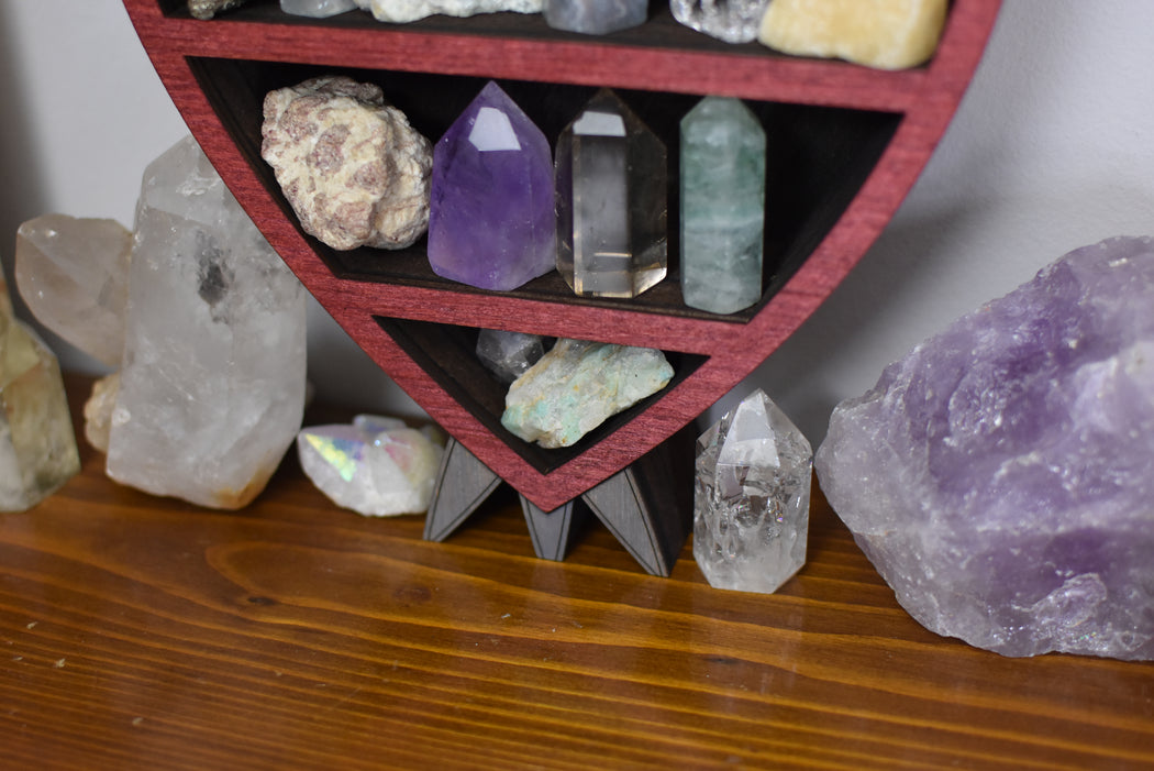 *Made To Order* Three Of Swords Crystal Shelf