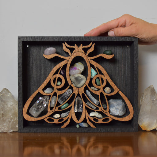 *Made to Order* Moth Mama Framed Decorative Shelf
