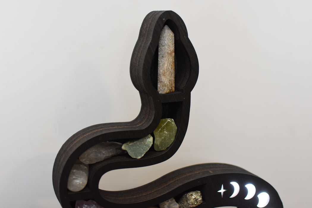 1 of 12 Limited Edition Moon Phases Snake Lamp