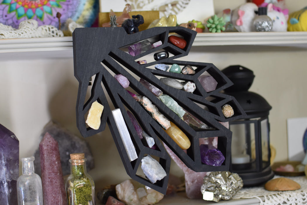 *Made To Order* Crystal Cluster Floating Crystal Shelf