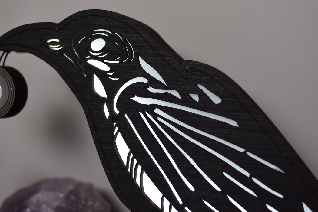 *Made To Order* Treasure Crow - Luminous Lamp