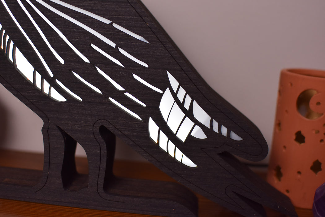*Made To Order* Treasure Crow - Luminous Lamp