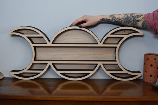 *Made To Order* Unfinished XL Moon Goddess Shelf