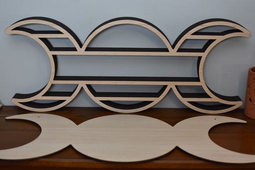 *Made To Order* Unfinished XL Moon Goddess Shelf