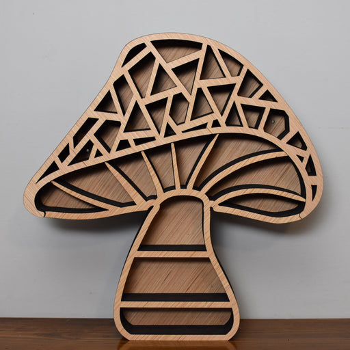 *Made To Order* Unfinished Fractal Mushroom Shelf