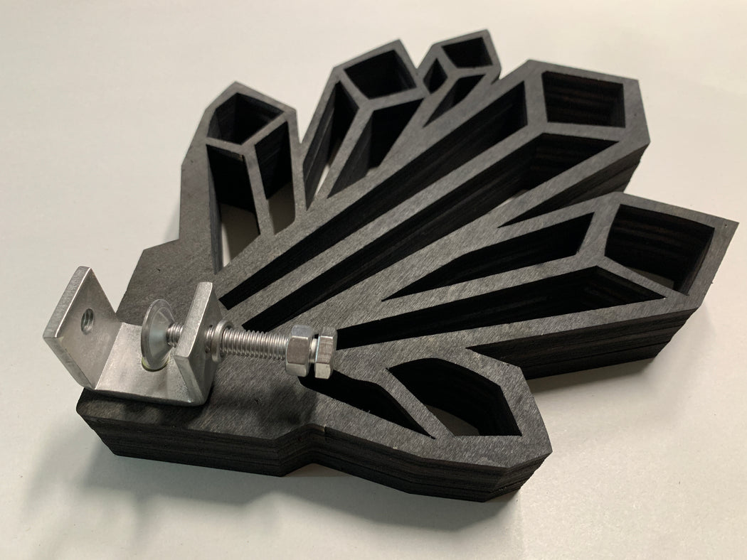 *Made To Order* Crystal Cluster Floating Crystal Shelf