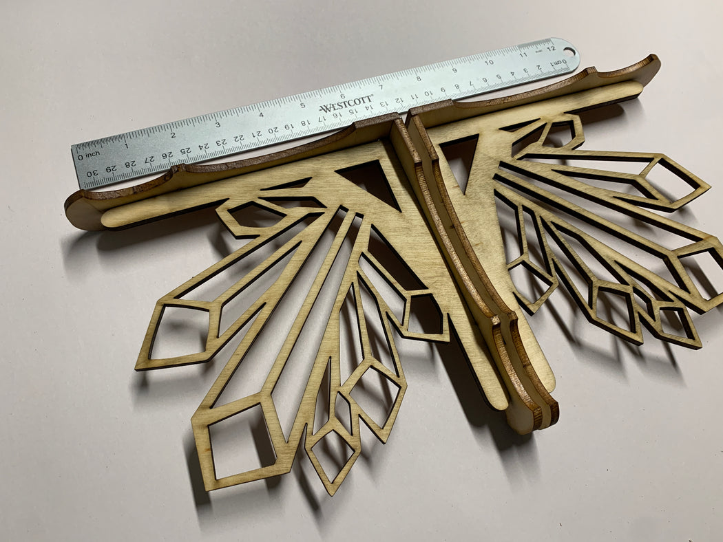 Corbels - Crystal Cluster Pair 2pcs - Unassembled, Raw and Unfinished - J. Drew + You