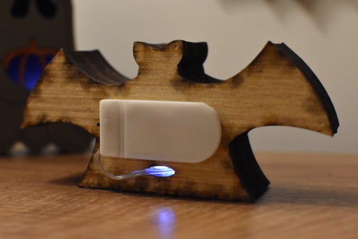 Batthew - Bat Desk Friend Lamp - Made To Order