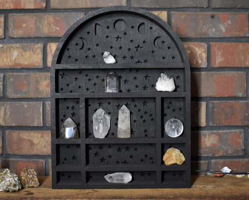 *Made To Order* Starry Moon Phases Luminous Shelf - Luminous Lamp