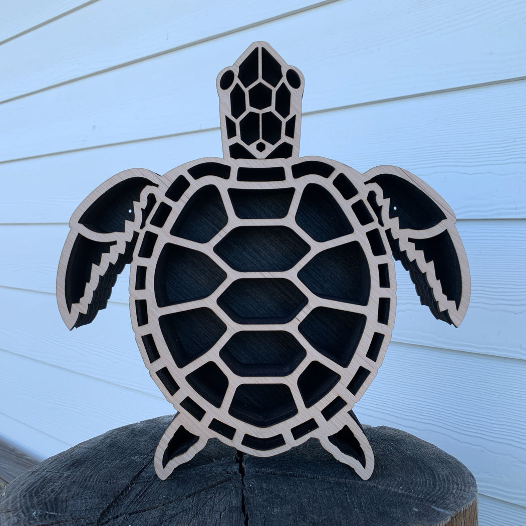 *Made To Order* Sea Turtle Crystal Shelf