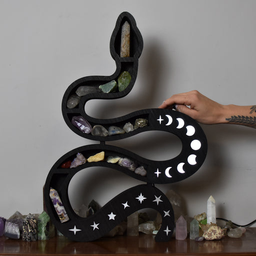 1 of 12 Limited Edition Moon Phases Snake Lamp