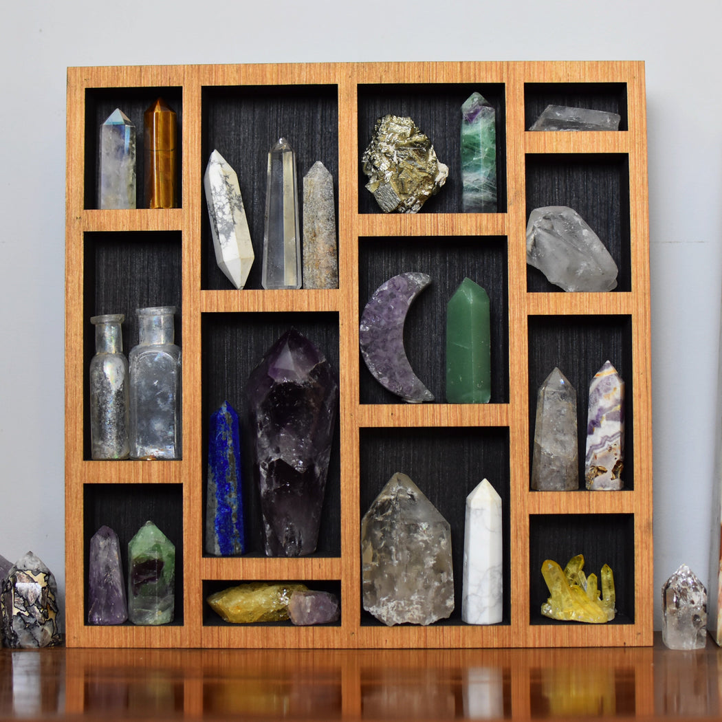 *Ready To Ship* Printer Box Style Crystal Shelf