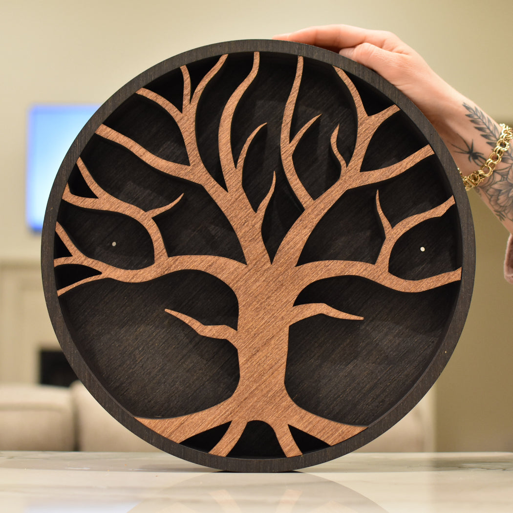 *Made To Order* Tree of Life Shelf and Wood Carving