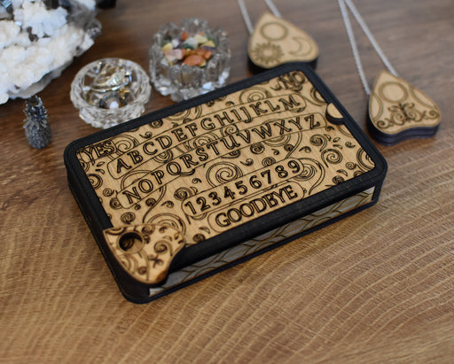 Ouija Board Wooden Box & Planchette - Summer 2026 Edition