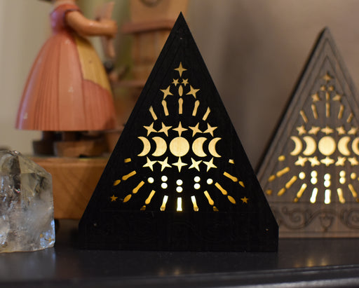Limited Run - Mini Triangle Moon Phases Lamp