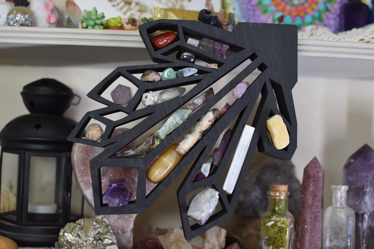 *Made To Order* Crystal Cluster Floating Crystal Shelf — J DREW