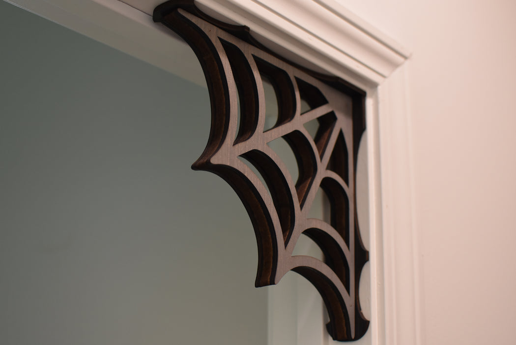 Spider Web Corbel - Non-Permanent Install