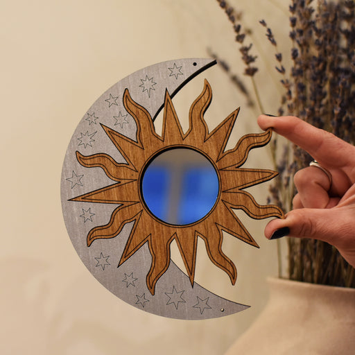 *Made To Order* Sun And Moon Petite Mirror