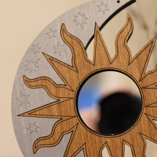 *Made To Order* Sun And Moon Petite Mirror