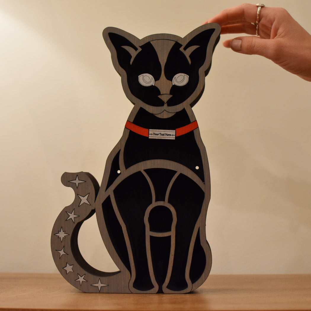 Celestial Cat - Custom Engraving 2025 - Made To Order