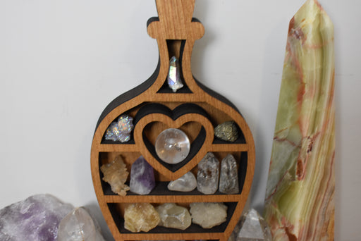 *Made to Order* Almond Brown Love Potion Bottle Shaped Meditation Box