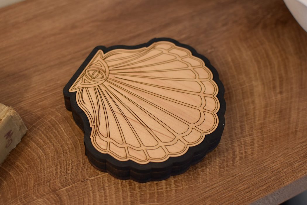 *Made To Order* Wooden Seashell Box