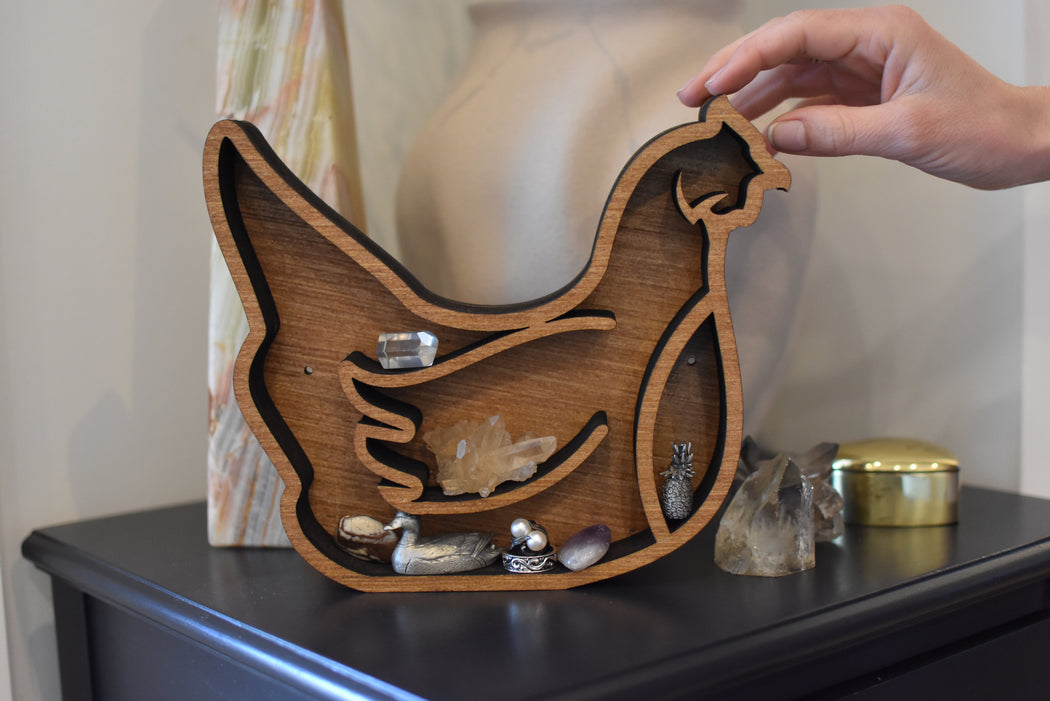 *Made To Order* Chicken Wall Decor & Shelf