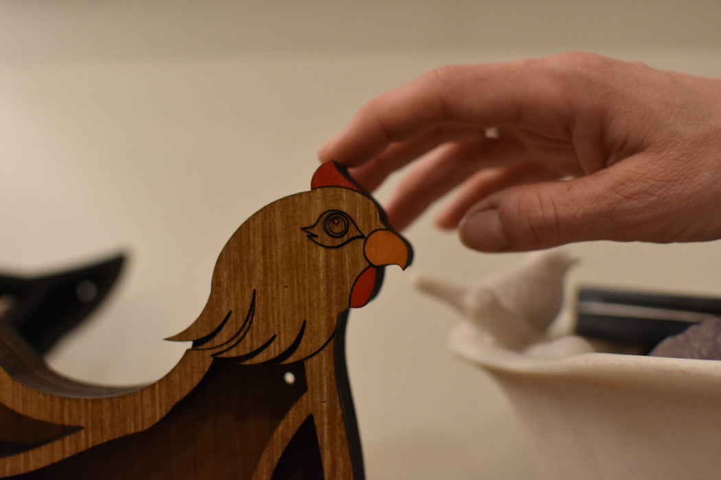 Bantam Chicken Decor Shelf - Made To Order