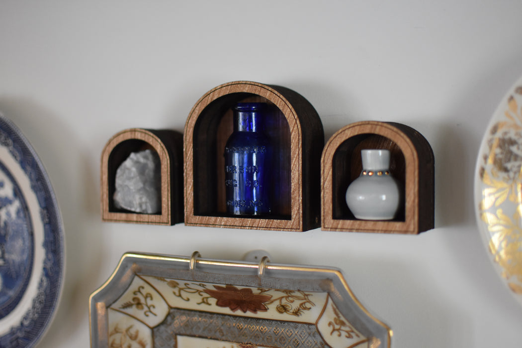 Mini Arch Shelf 3 Pcs. Set *Made To Order*