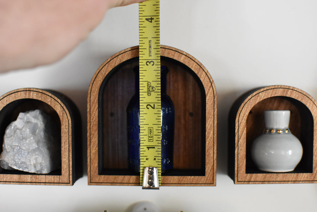 Mini Arch Shelf 3 Pcs. Set *Made To Order*