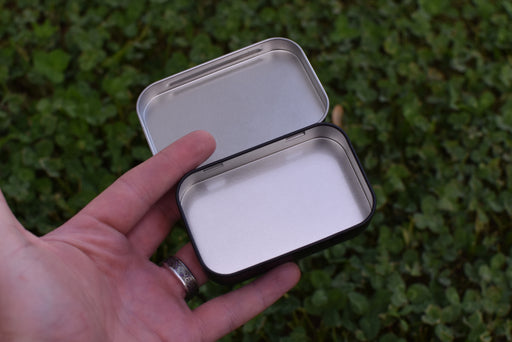 Cat Random Crap Engraved Steel Box