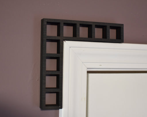 Outside Corner Corbel Pair - Square Mini Shelves