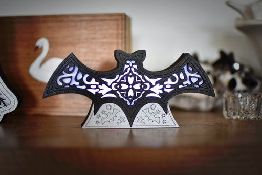 24hrs Limited Edition Lace Inspired Batthew Bat Lamp