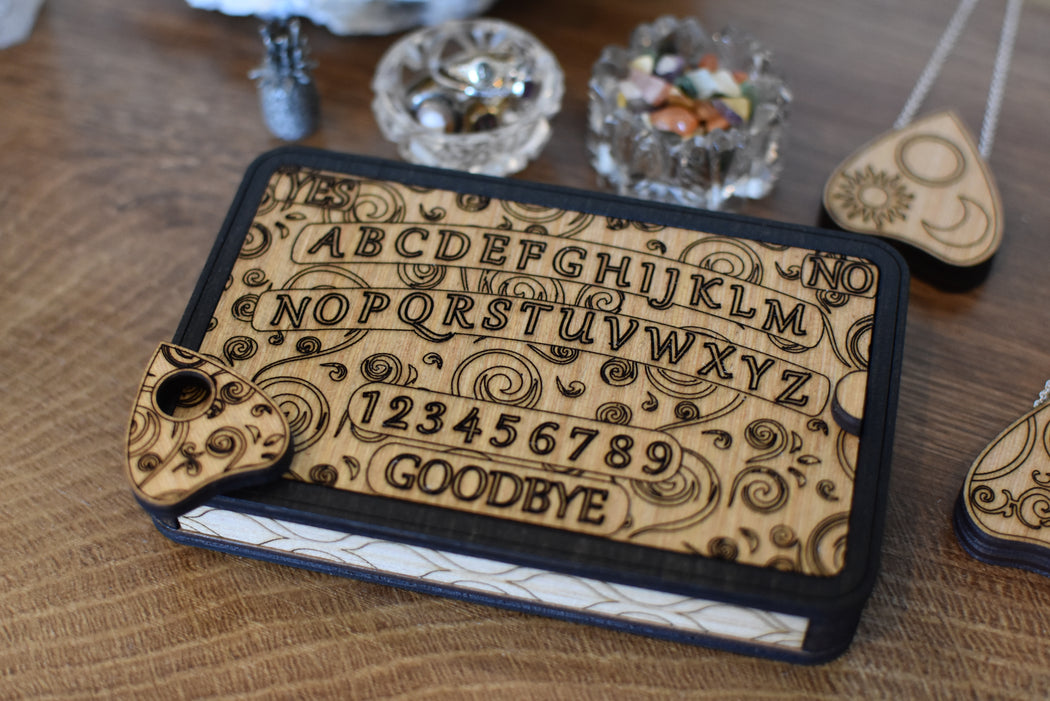 Ouija Board Wooden Box & Planchette - Summer 2026 Edition