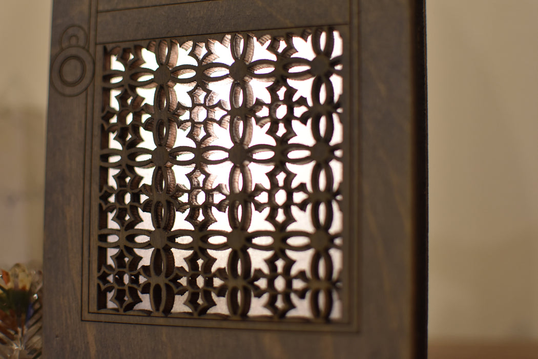 Limited Edition - Spooky Crypt Door - Almond Brown
