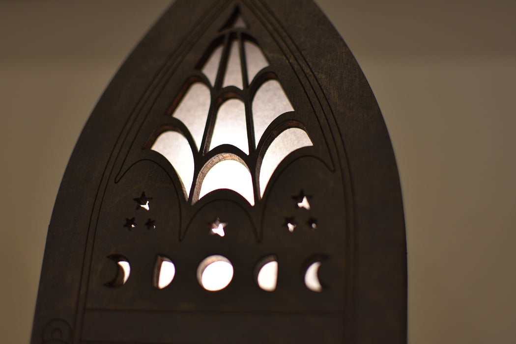Limited Edition - Spooky Crypt Door - Gray