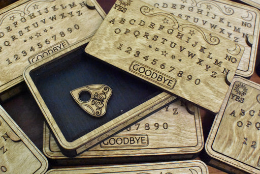 *Ready To Ship!* Ouija Board Wooden Box & Planchette