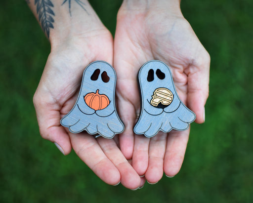 *Ready To Ship* Mini Ghost Friends Duo