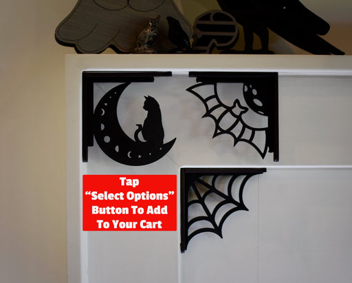 Mini Spooky Corbels - Non-Permanent Install