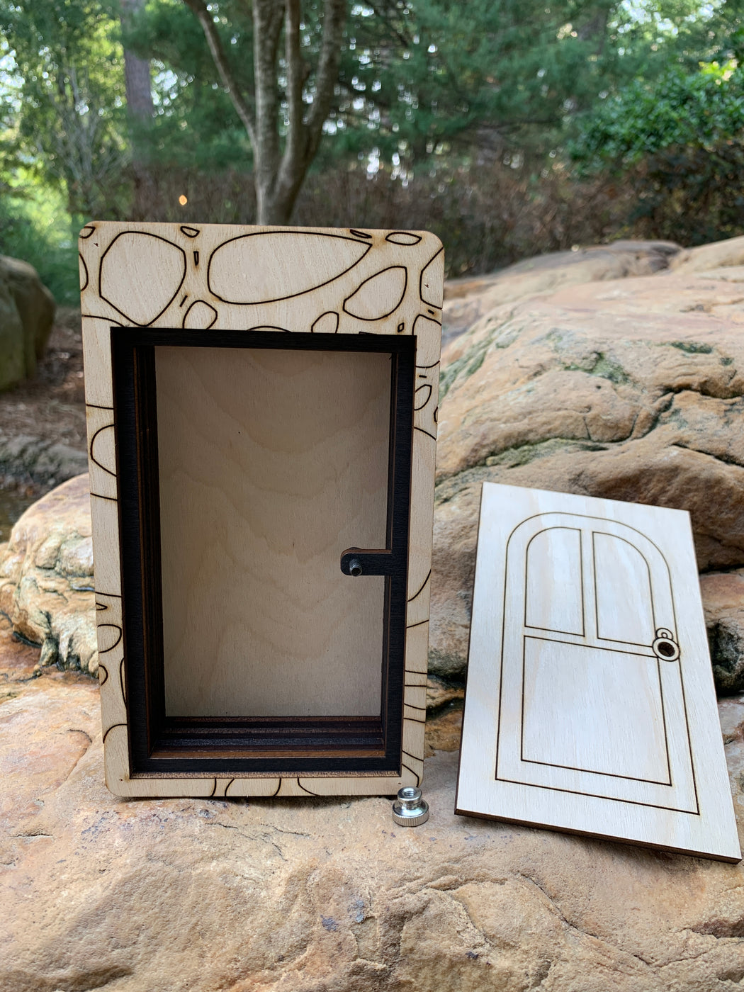 Unfinished Faerie Door Keepsake Box