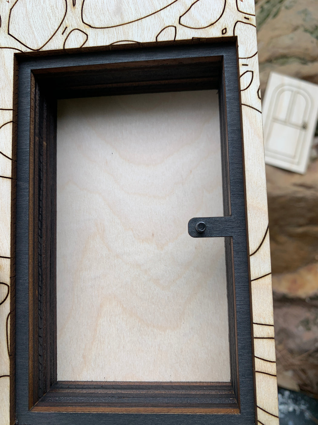 Unfinished Faerie Door Keepsake Box