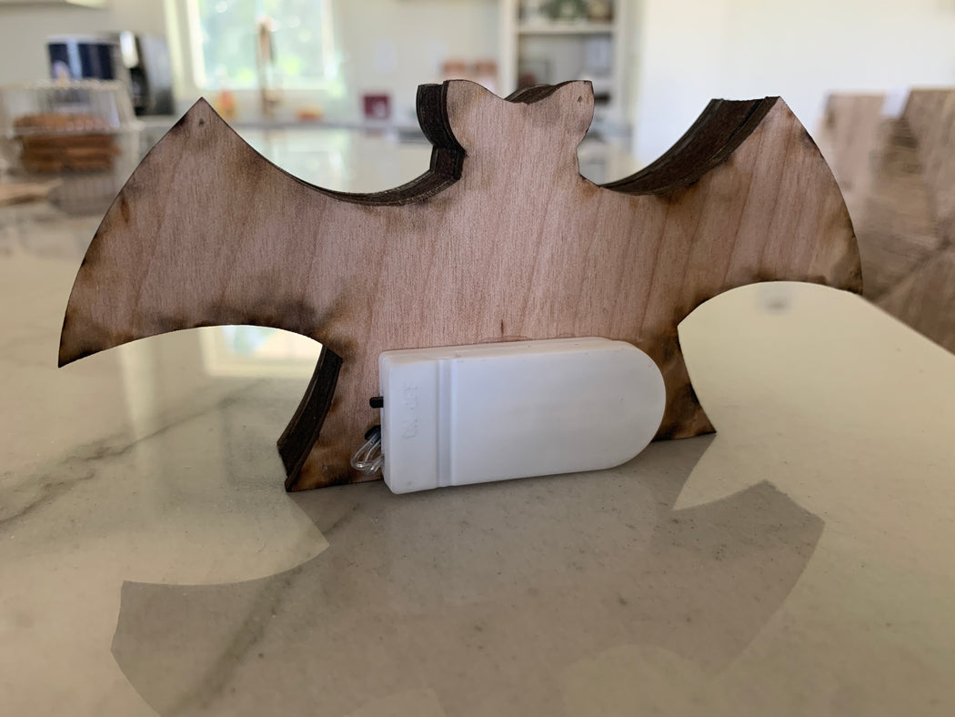 24hrs Limited Edition Lace Inspired Batthew Bat Lamp