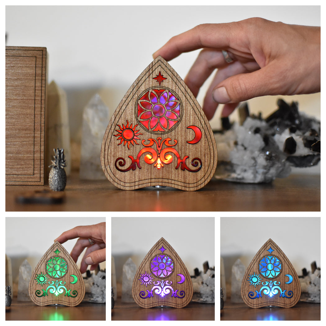 Color Shifting Planchette Sun Moon Lamp - v.1 - 30 Total