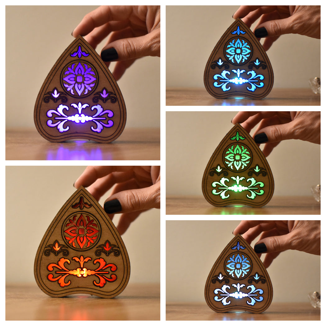 Limited Release Color Shifting Planchette Lamp - v.2 - 30 Total