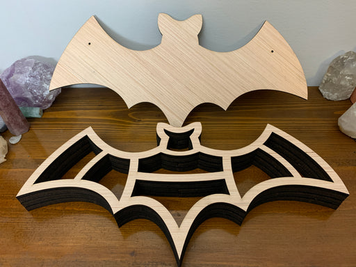 *Made To Order* Unfinished Full Size Bat Shelf