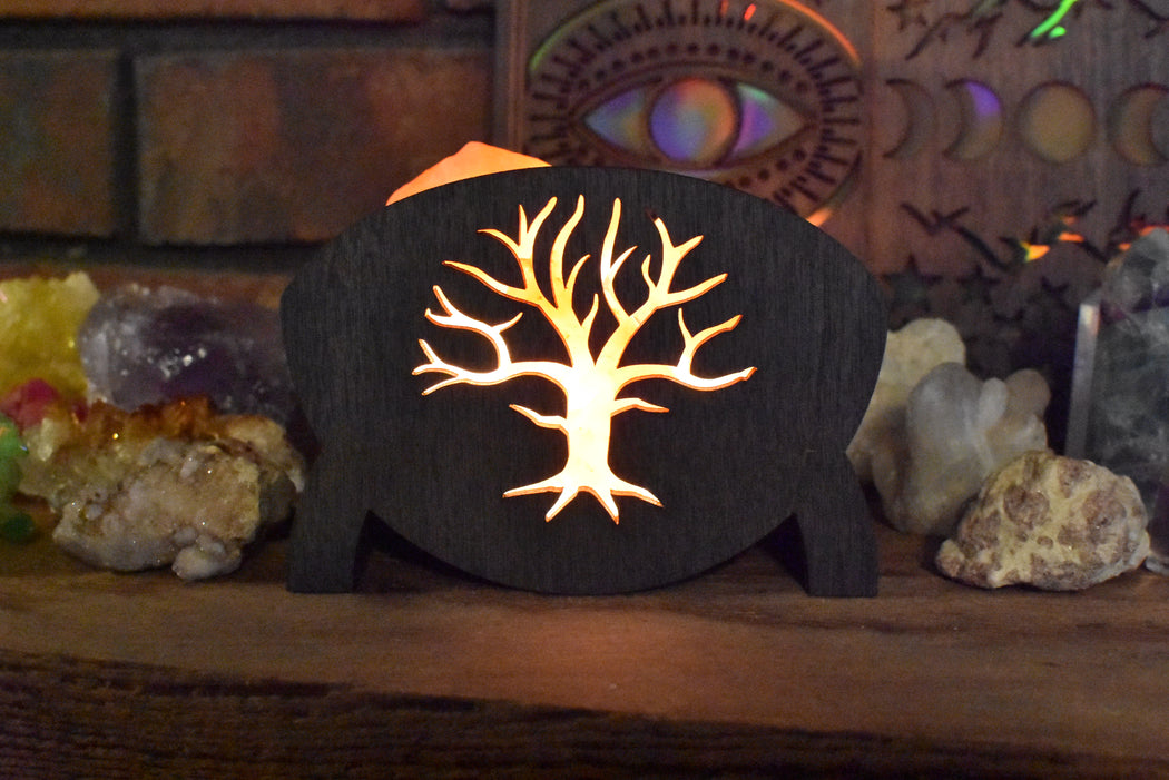 *Made To Order* Tree of Life Salt Lamp - Crystal Shelf Accessory