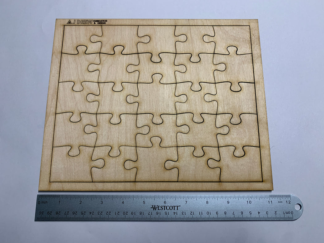 Make Your Own Puzzle Unfinished Sheet - J. Drew + You
