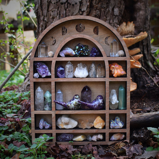 *Made To Order* Almond Color Moon Phases Apothecary Cabinet
