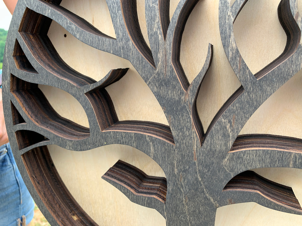 *Made To Order* Tree of Life Shelf and Wood Carving